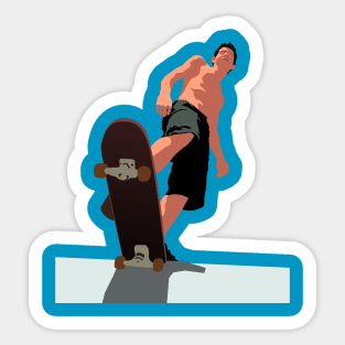 Skater Sticker